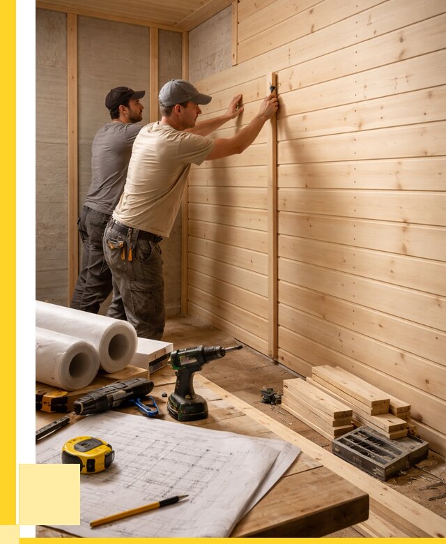 Обшивка бани вагонкой в Сосновом Боре от 1219 р., ЭриданСнб