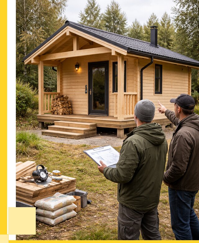 Каркасные бани под ключ в Сосновом Боре от 304740 р. | ЭриданСнб