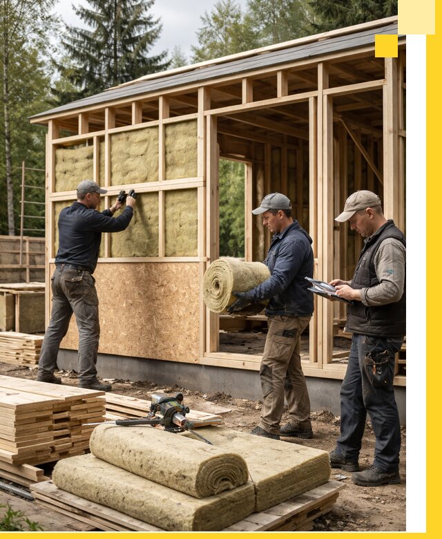 Проектирование и строительство каркасных бань в Сосновом Боре под ключ