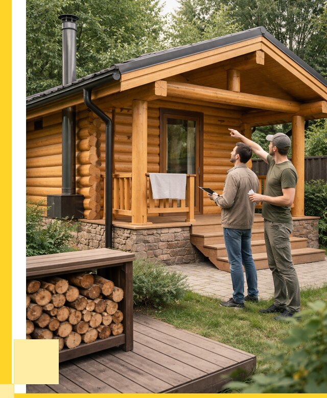 Бани для дачи под ключ в Сосновом Боре от 253950 р. | ЭриданСнб