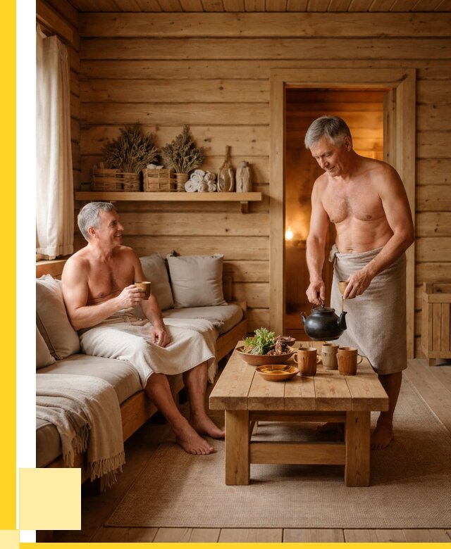 Бани с комнатой отдыха под ключ в Сосновом Боре от 457110 р. | ЭриданСнб