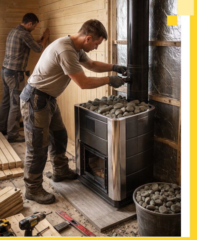 Проектирование и строительство парилок для бани в Сосновом Боре под ключ