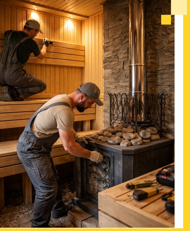 Комплексный дизайн бань, саун и зон отдыха в Сосновом Боре