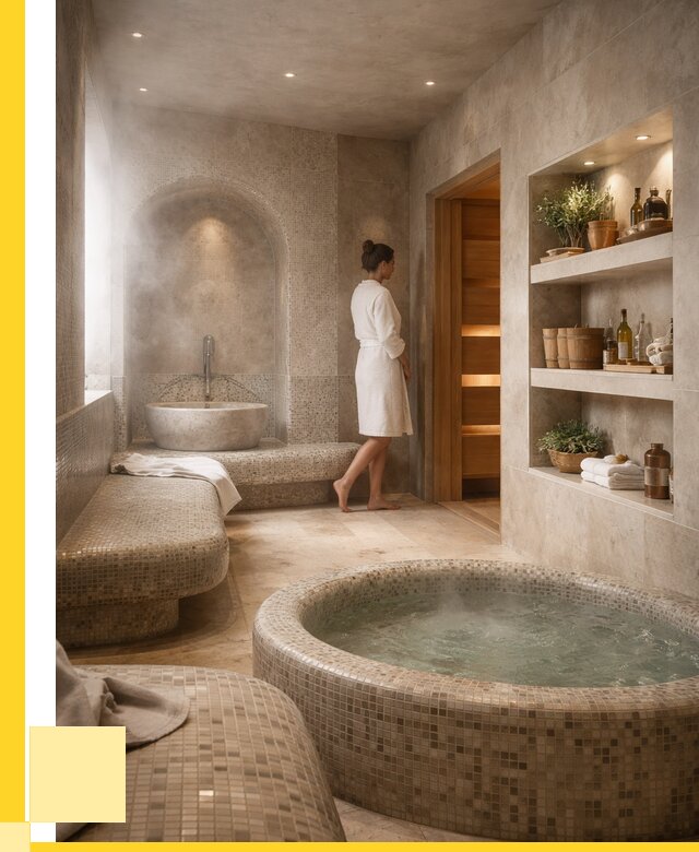 Строительство бани с хамамом в Сосновом Боре от 761850 р. | ЭриданСнб