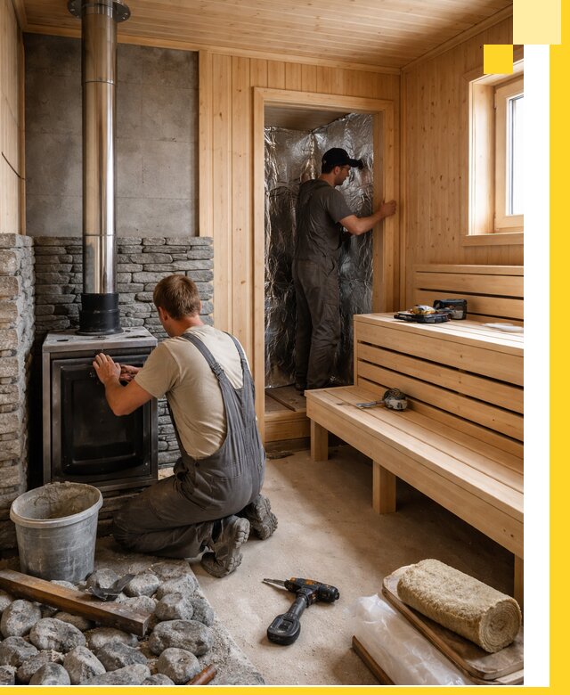 Строительство и изготовление бань под ключ в Сосновом Боре