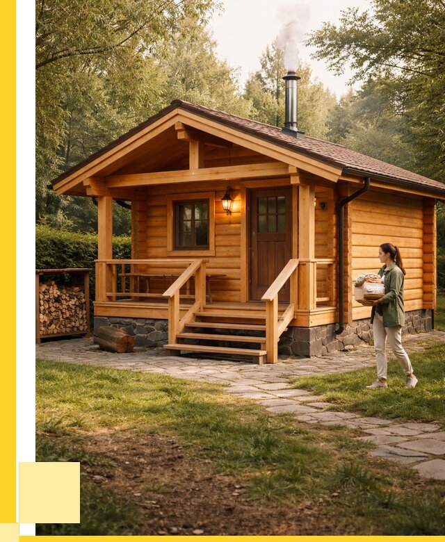 Купить баню под ключ в Сосновом Боре от 660270 р. | ЭриданСнб