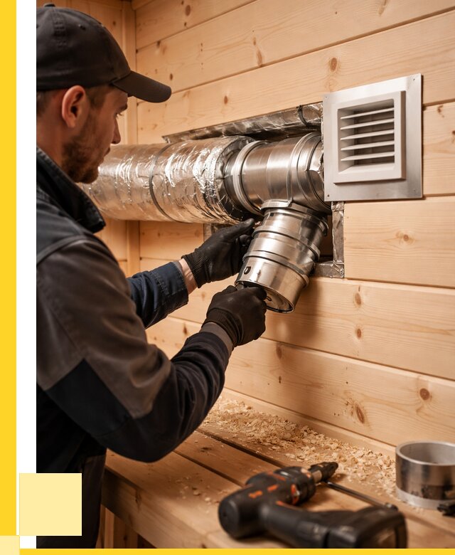 Монтаж вентиляции бани в Сосновом Боре от 12190 р. | ЭриданСнб