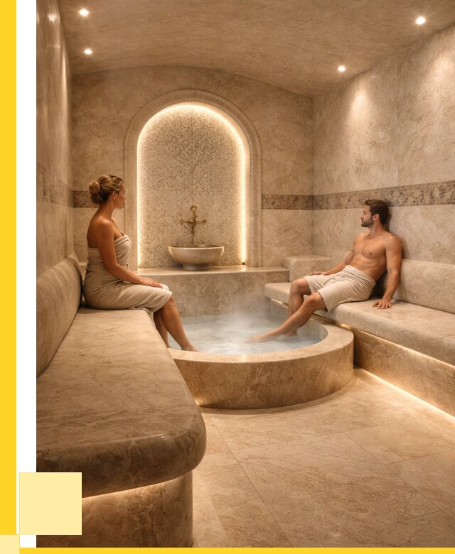 Хамам под ключ в Сосновом Боре от 812640 р., строительство ЭриданСнб