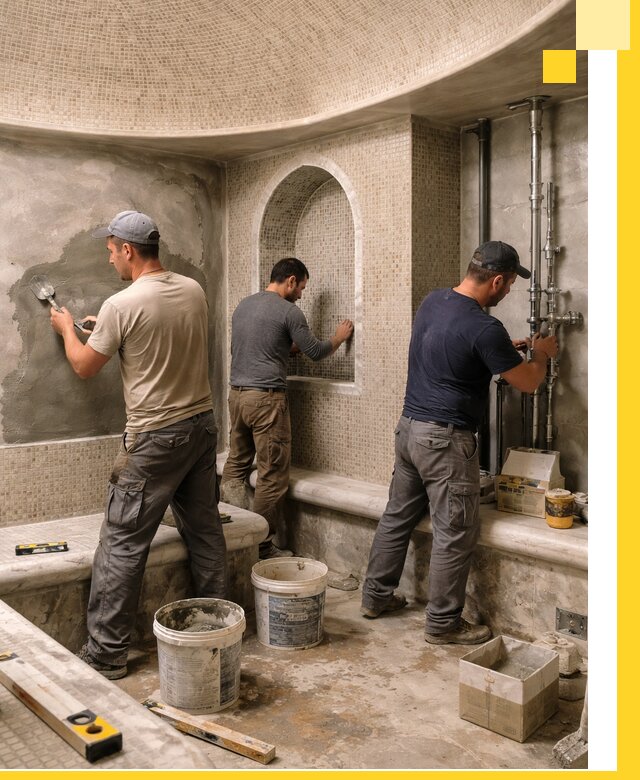 Профессиональный монтаж хамамов под ключ в Сосновом Боре с гарантией