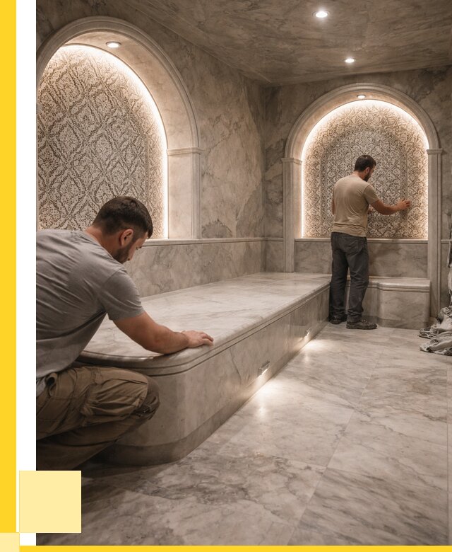 Турецкие бани под ключ в Сосновом Боре от 253950 р. | ЭриданСнб