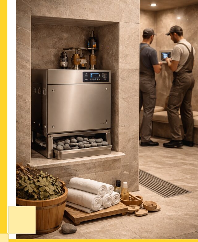 Парогенераторы для хамама в Сосновом Боре от 76185 р. | ЭриданСнб