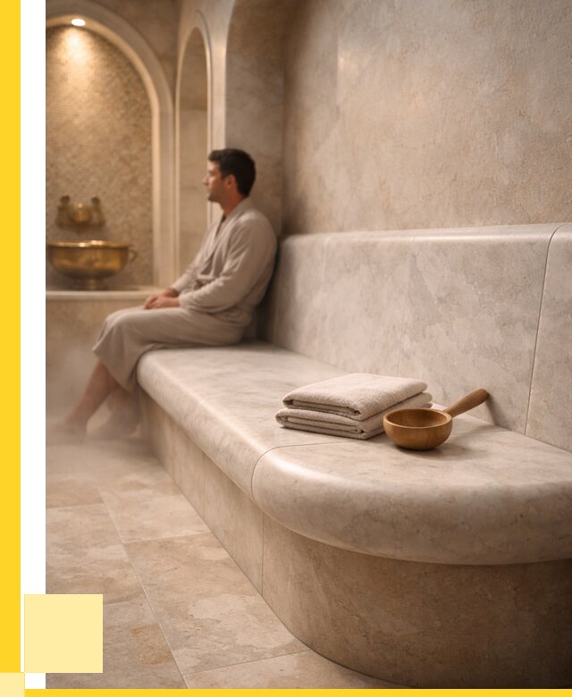 Сиденья для хамама в Сосновом Боре под ключ от 12190 р. | ЭриданСнб